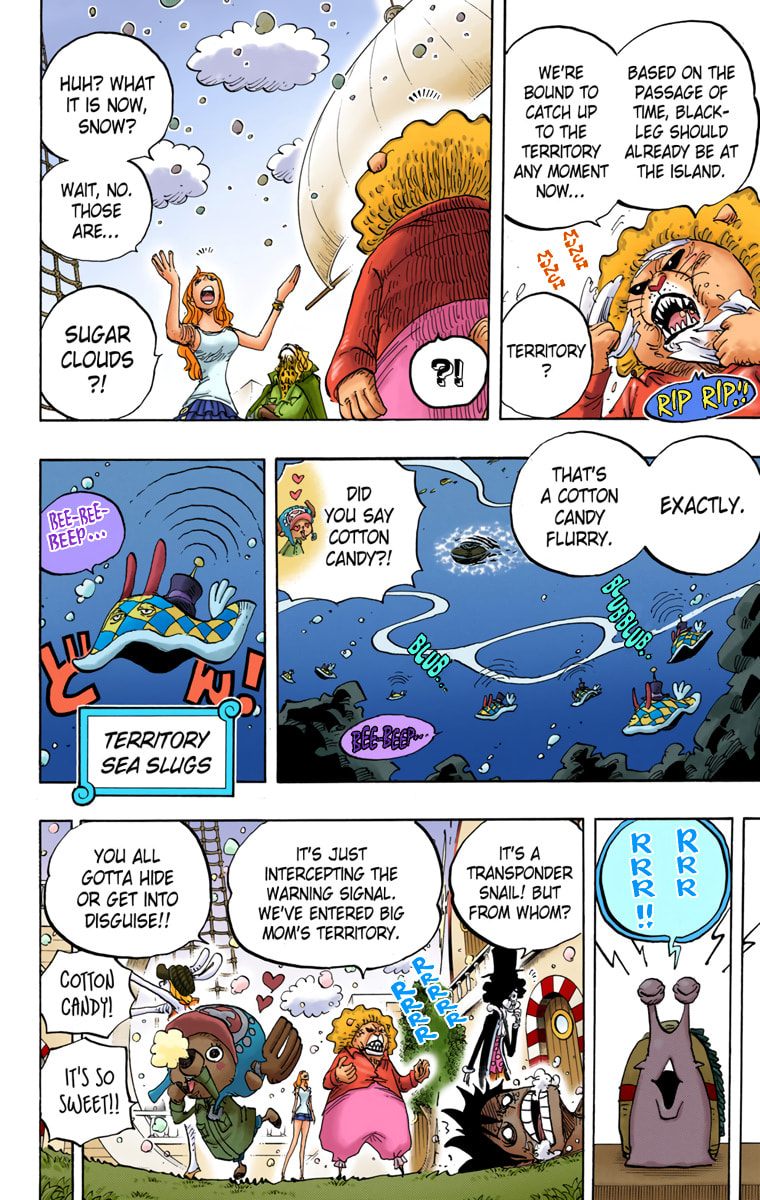Read One Piece (Colored) chapter 825 image 11 on Lezhin