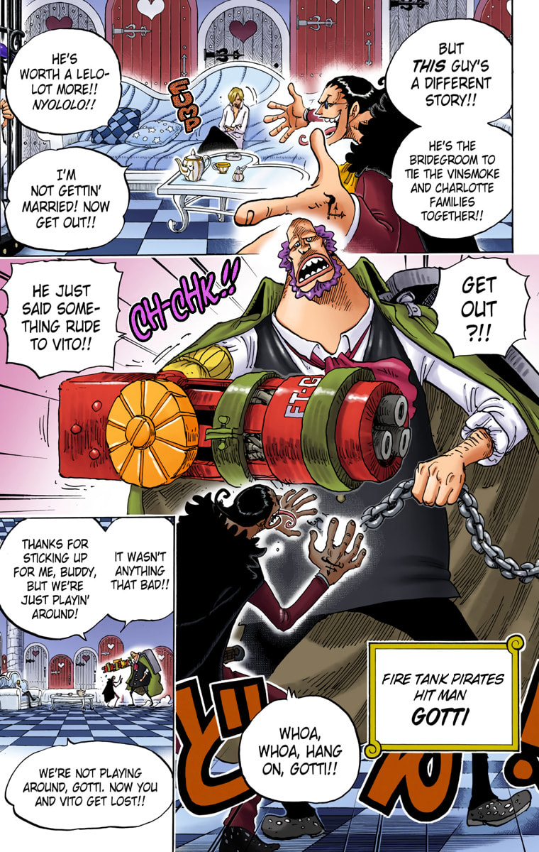 Read One Piece (Colored) chapter 825 image 4 on Lezhin