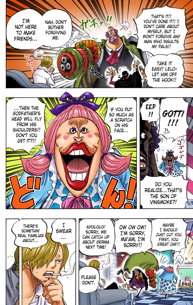 Read One Piece (Colored) chapter 825 image 5 on Lezhin