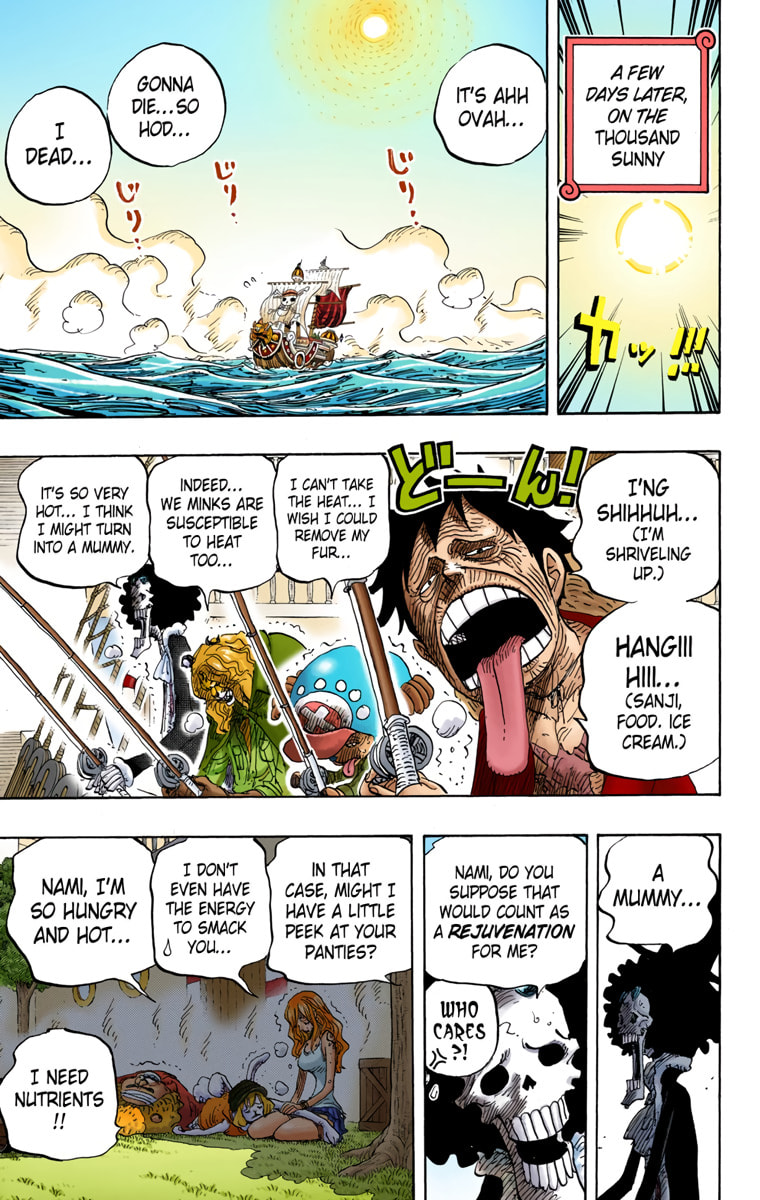 Read One Piece (Colored) chapter 825 image 6 on Lezhin