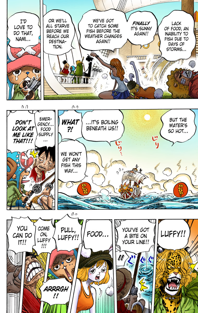 Read One Piece (Colored) chapter 825 image 7 on Lezhin