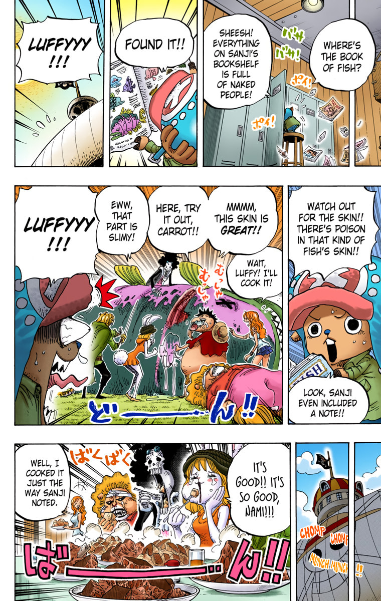 Read One Piece (Colored) chapter 825 image 9 on Lezhin