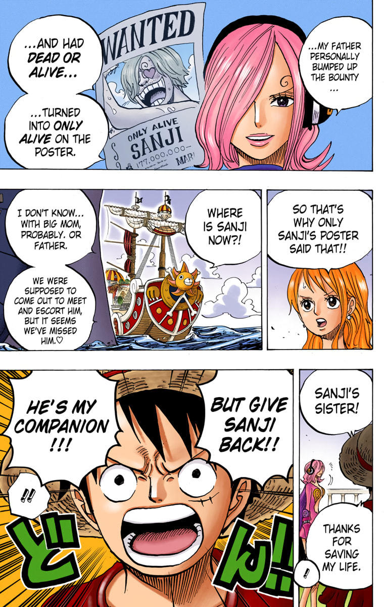 Read One Piece (Colored) chapter 826 image 14 on Lezhin