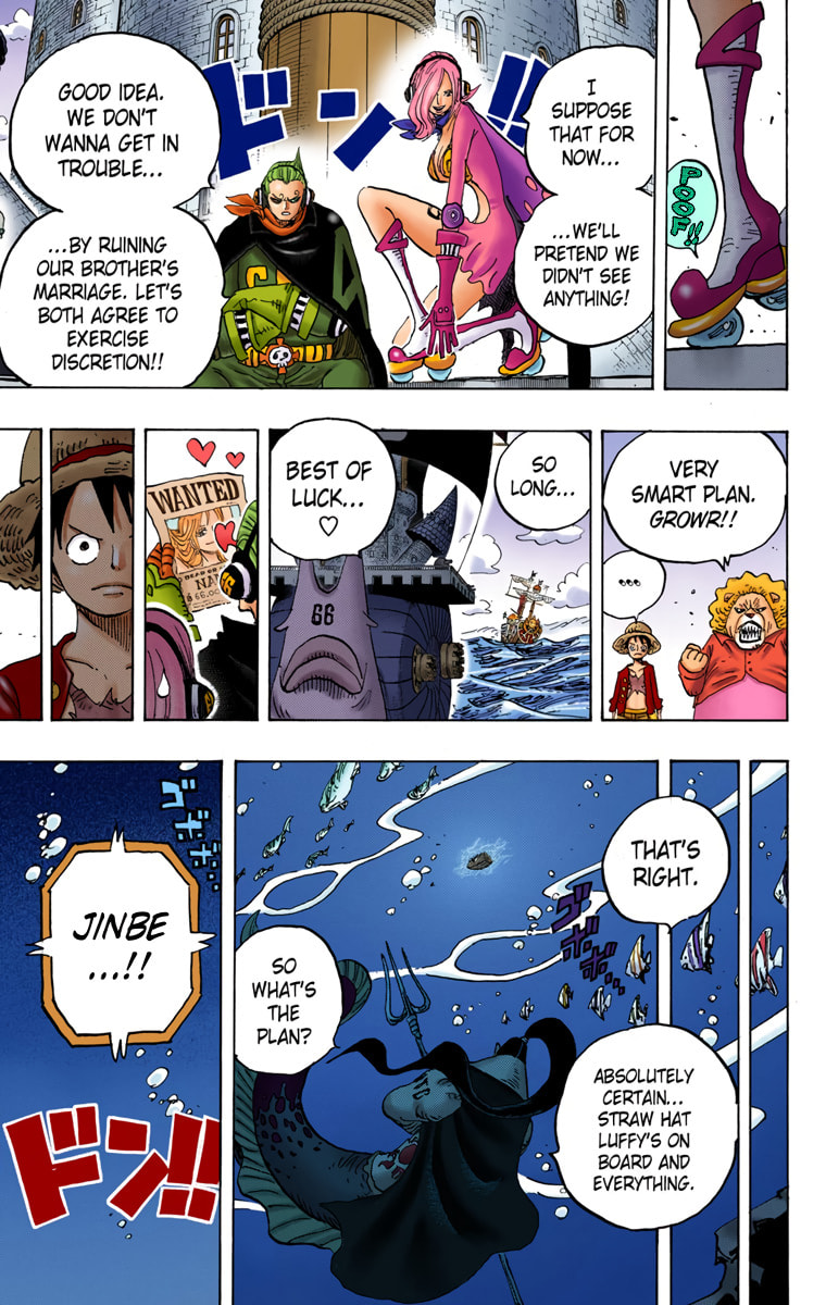 Read One Piece (Colored) chapter 826 image 16 on Lezhin