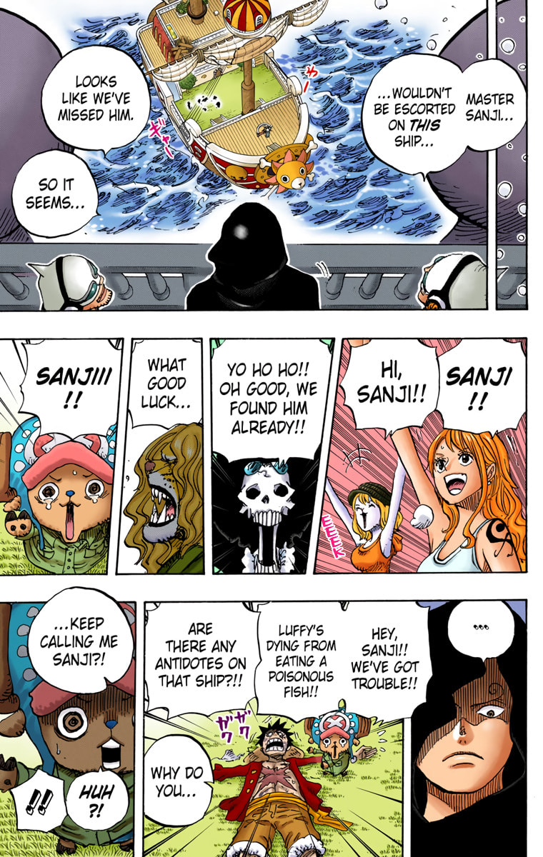 Read One Piece (Colored) chapter 826 image 2 on Lezhin