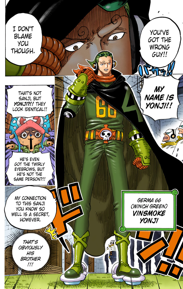 Read One Piece (Colored) chapter 826 image 3 on Lezhin