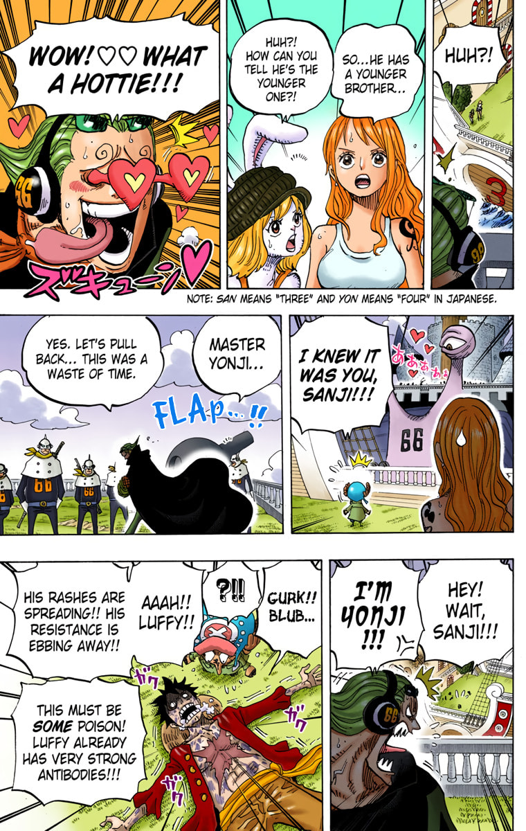 Read One Piece (Colored) chapter 826 image 4 on Lezhin