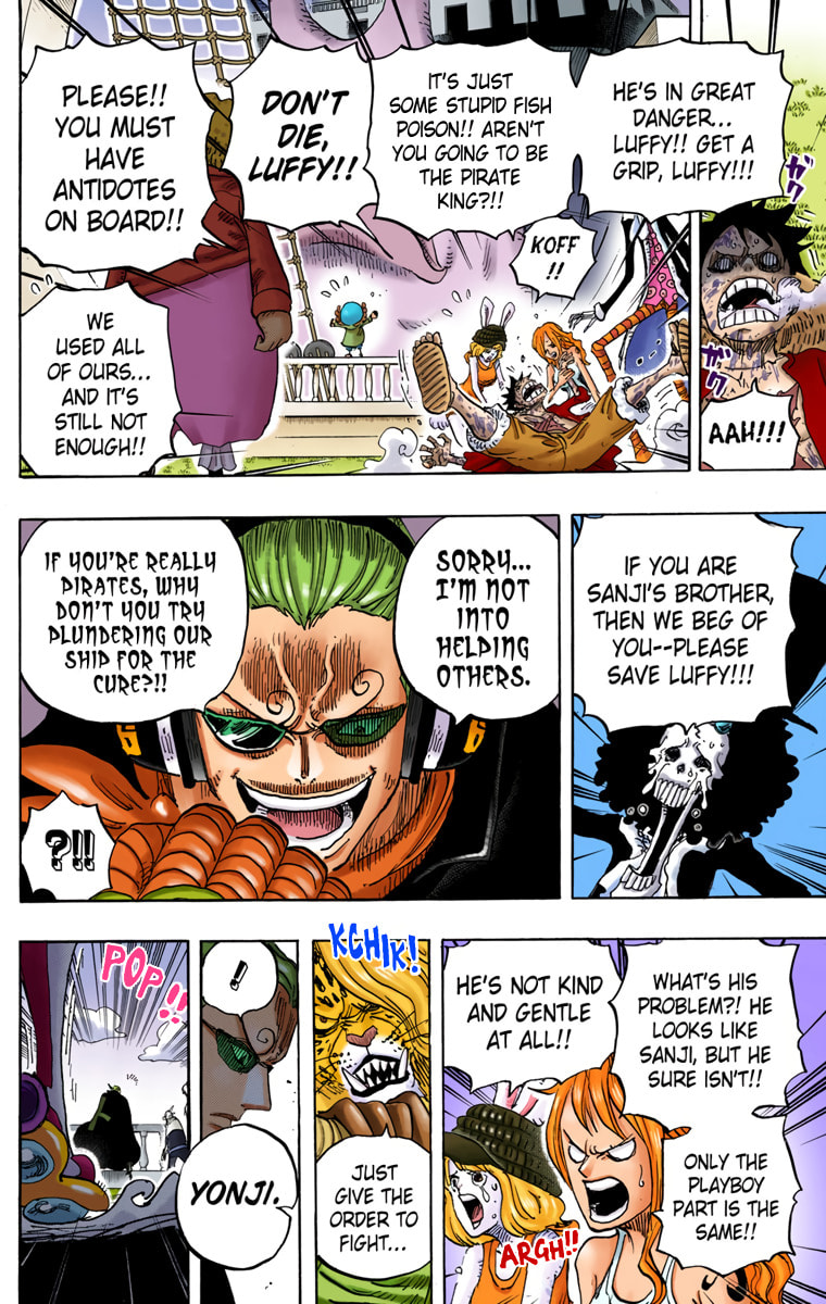 Read One Piece (Colored) chapter 826 image 5 on Lezhin