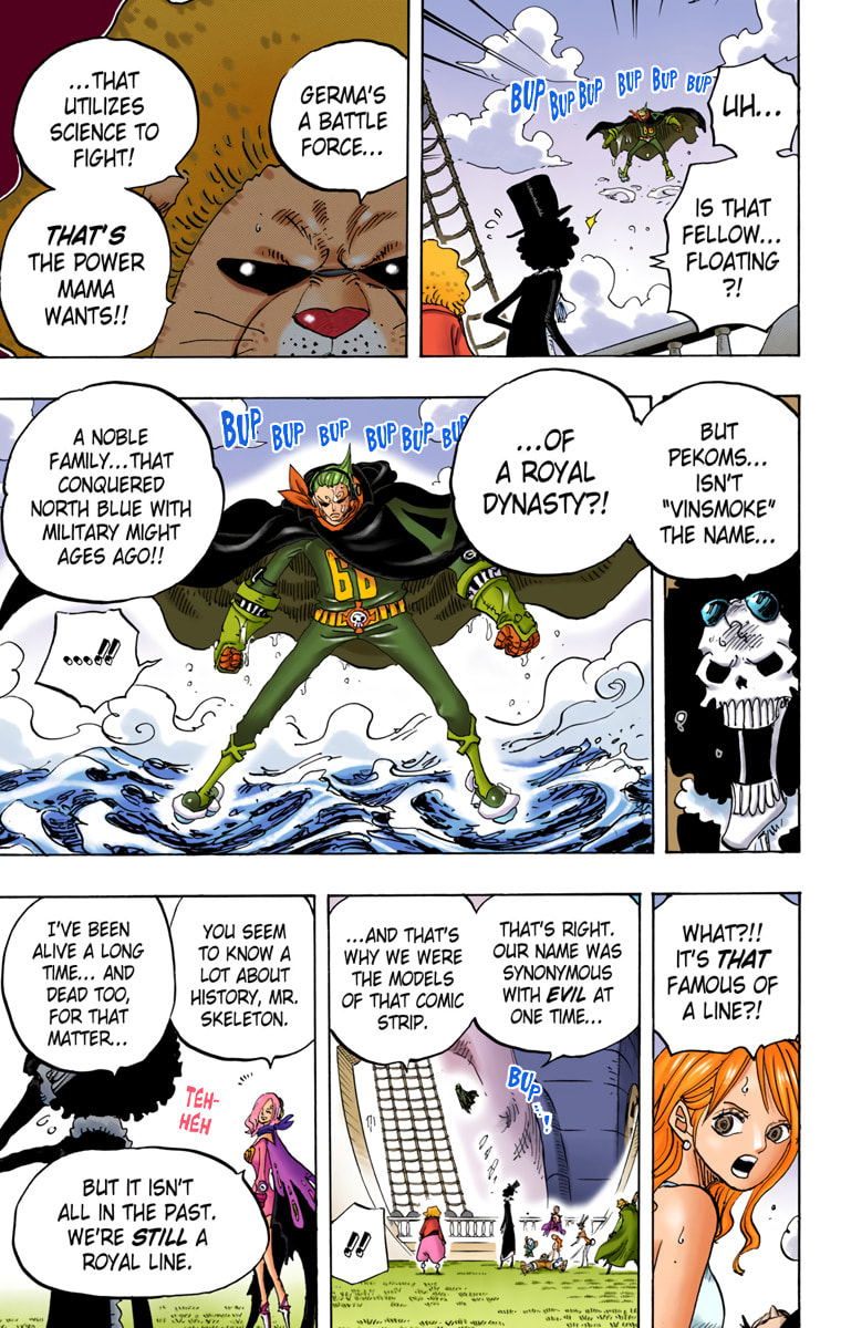 Read One Piece (Colored) chapter 826 image 8 on Lezhin
