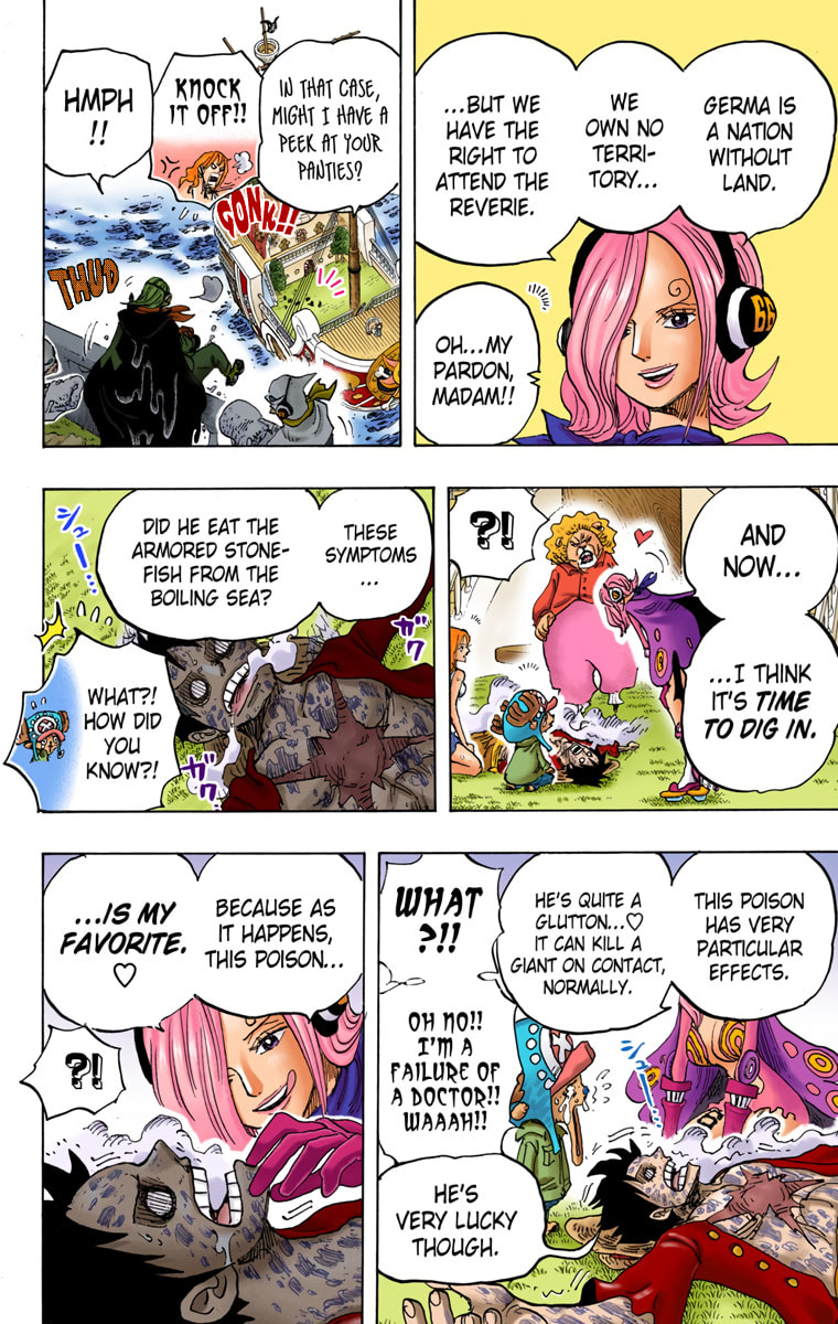 Read One Piece (Colored) chapter 826 image 9 on Lezhin