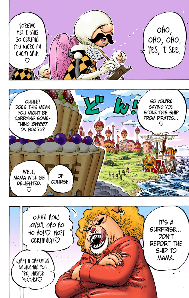Read One Piece (Colored) chapter 827 image 1 on Lezhin