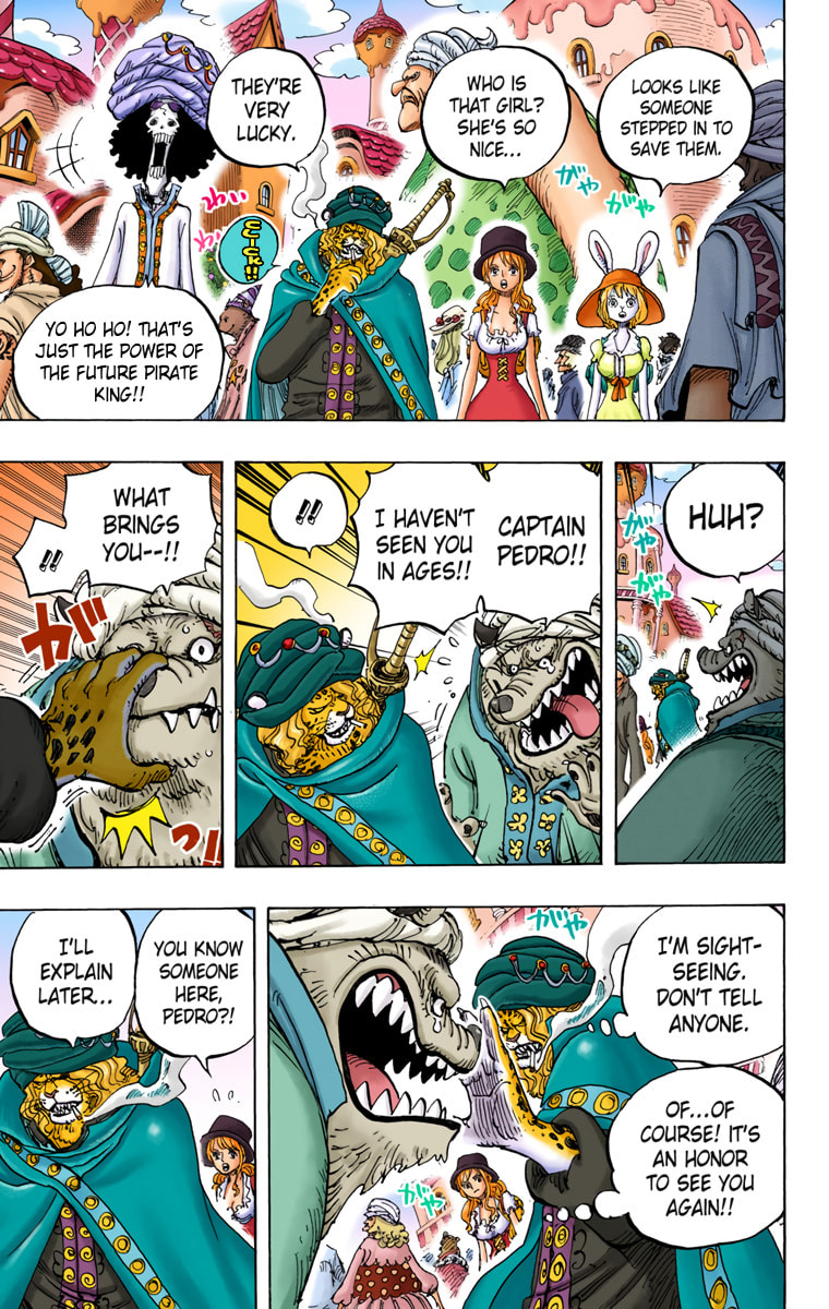 Read One Piece (Colored) chapter 827 image 10 on Lezhin
