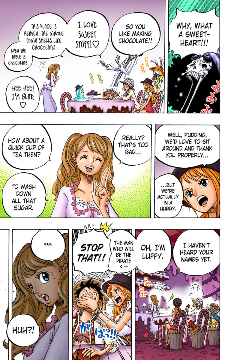Read One Piece (Colored) chapter 827 image 12 on Lezhin