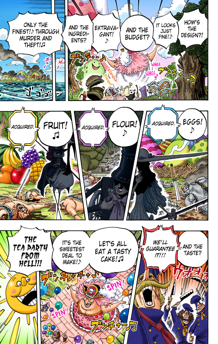 Read One Piece (Colored) chapter 827 image 14 on Lezhin