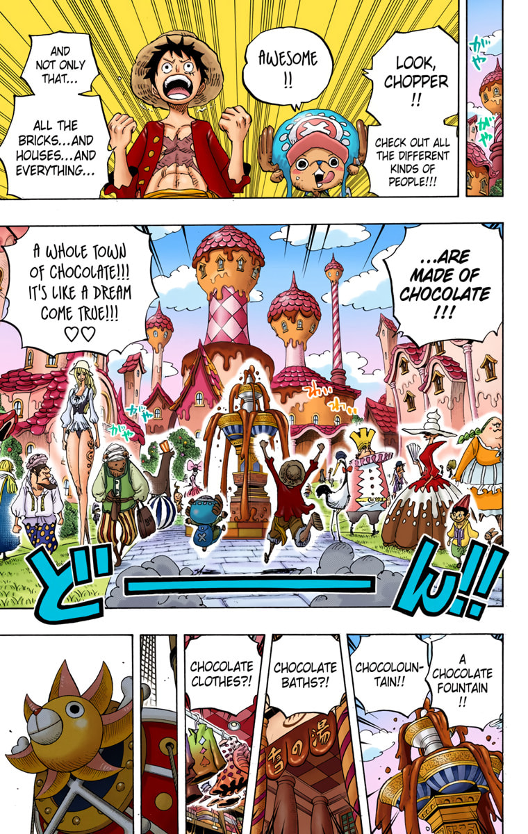 Read One Piece (Colored) chapter 827 image 2 on Lezhin