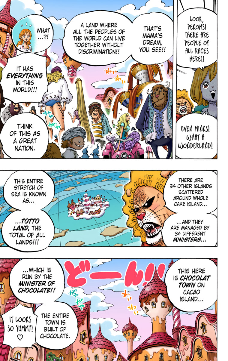Read One Piece (Colored) chapter 827 image 4 on Lezhin