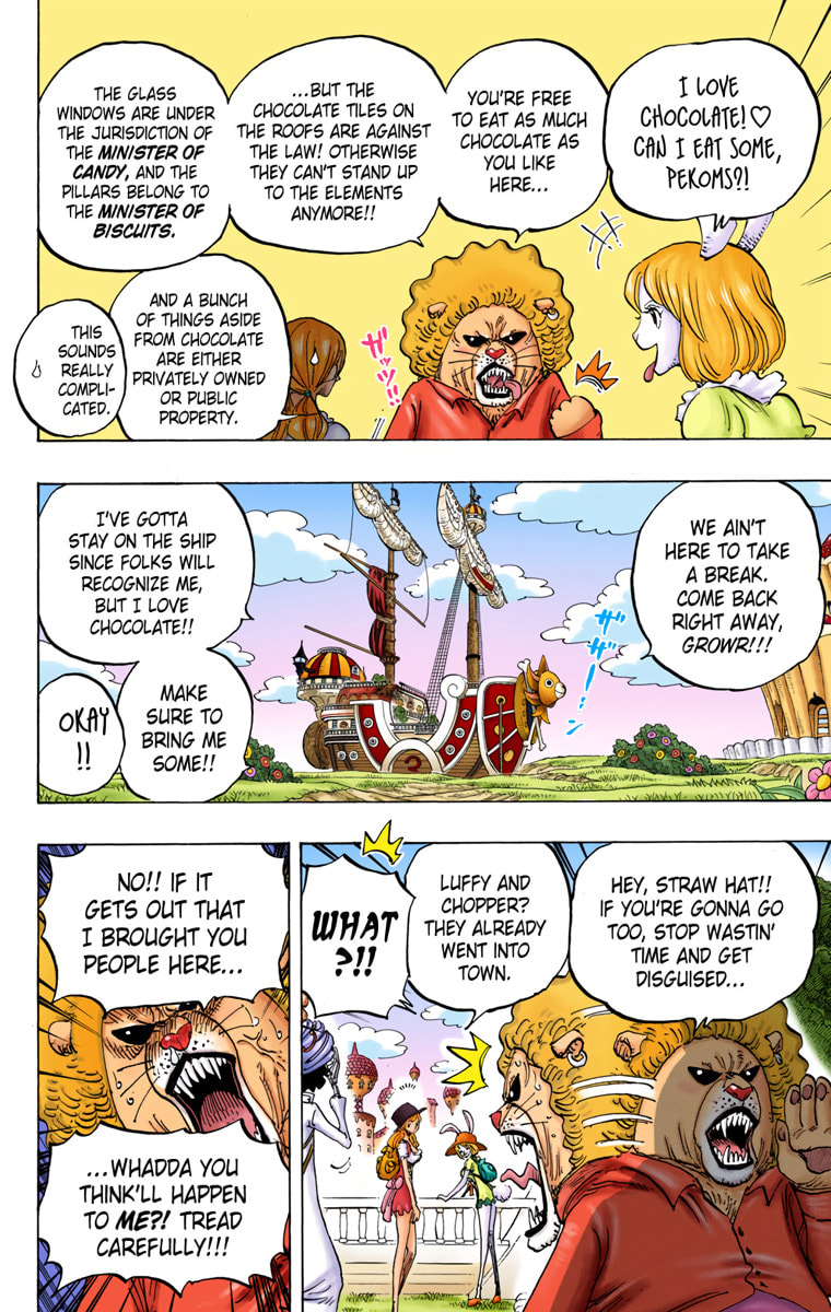 Read One Piece (Colored) chapter 827 image 5 on Lezhin