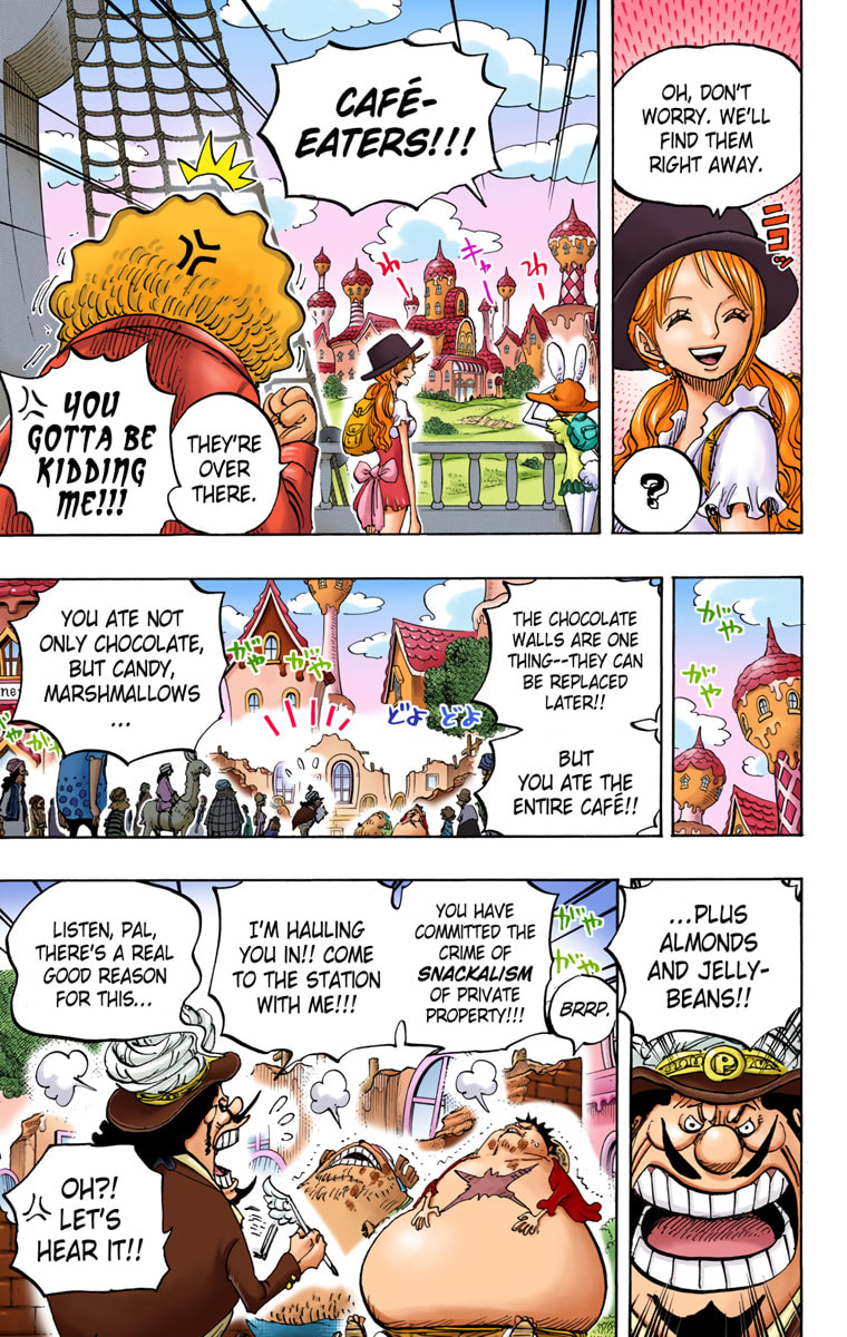 Read One Piece (Colored) chapter 827 image 6 on Lezhin