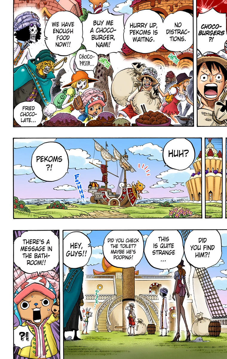 Read One Piece (Colored) chapter 828 image 11 on Lezhin