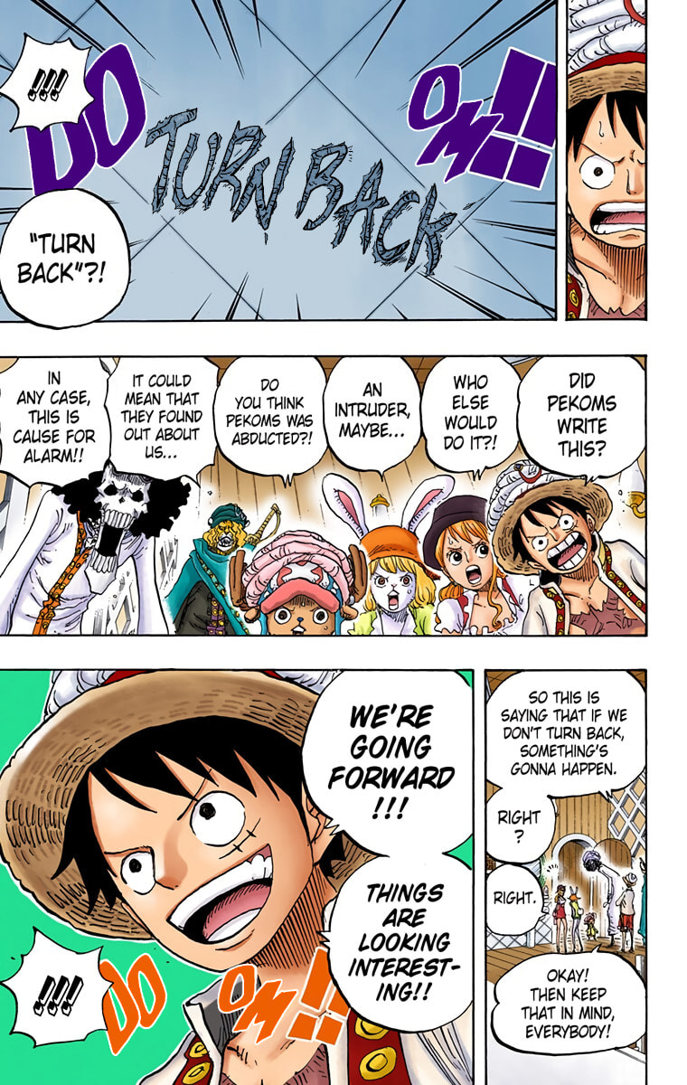Read One Piece (Colored) chapter 828 image 12 on Lezhin