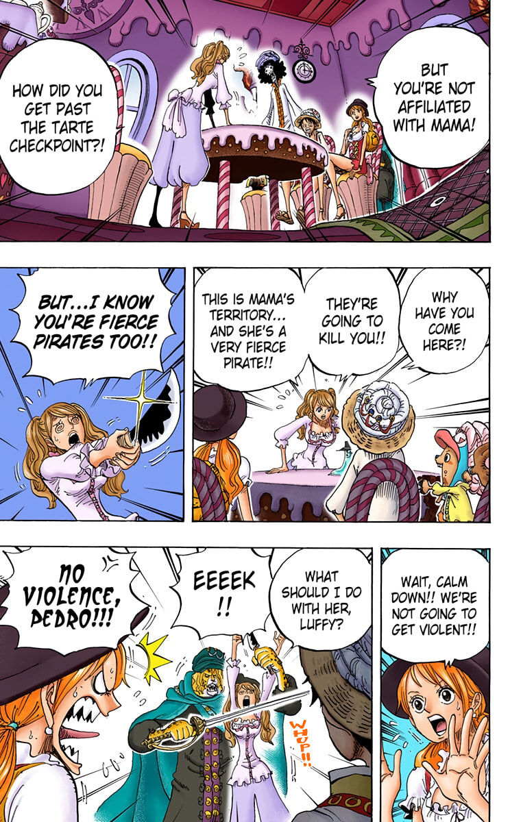 Read One Piece (Colored) chapter 828 image 2 on Lezhin