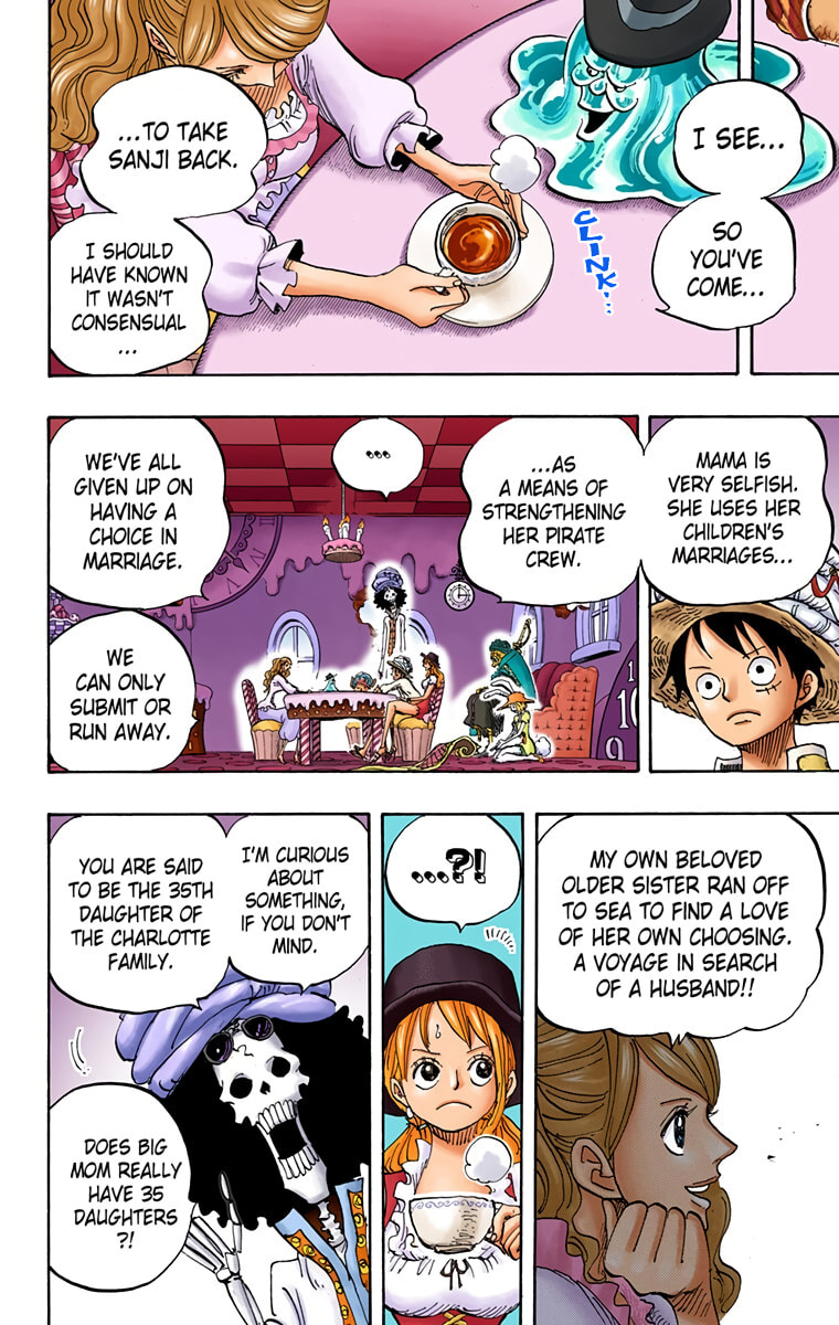 Read One Piece (Colored) chapter 828 image 3 on Lezhin