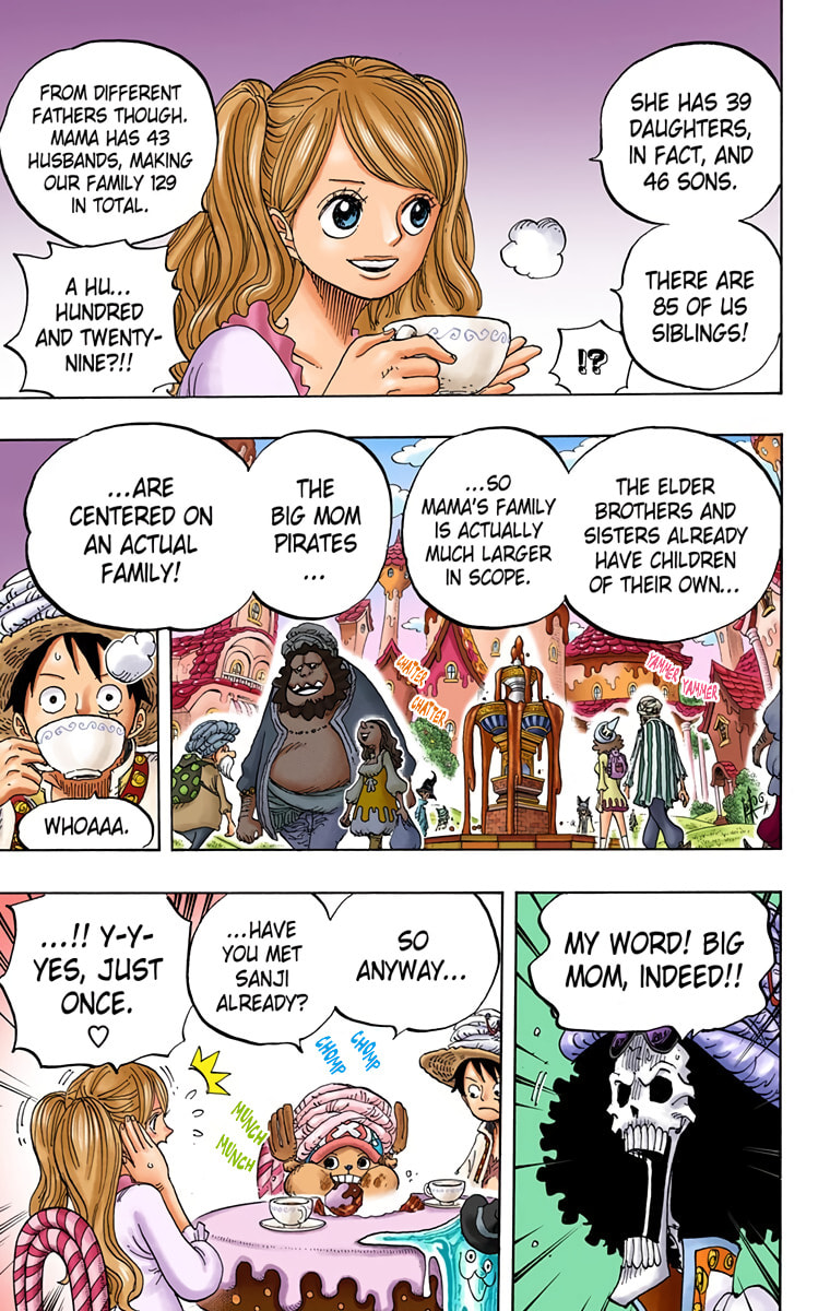 Read One Piece (Colored) chapter 828 image 4 on Lezhin