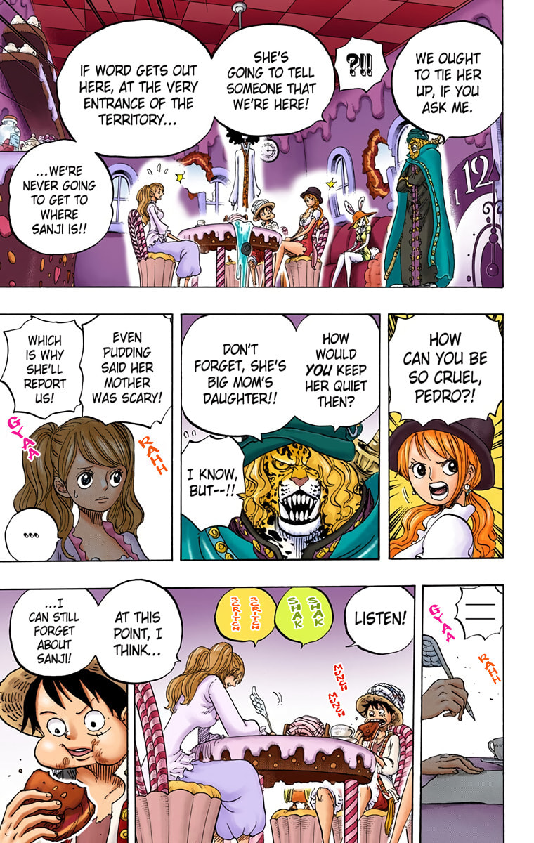 Read One Piece (Colored) chapter 828 image 6 on Lezhin