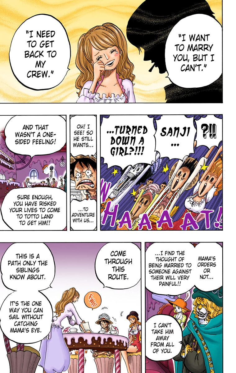 Read One Piece (Colored) chapter 828 image 8 on Lezhin