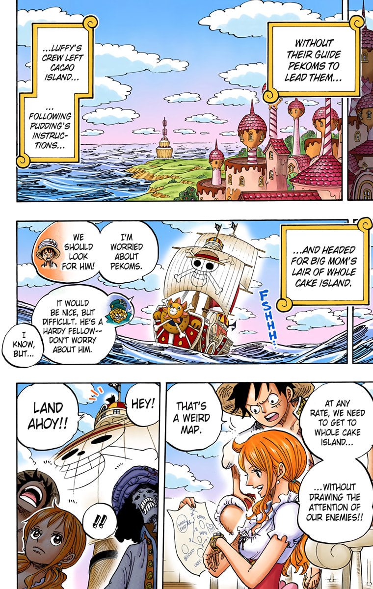 Read One Piece (Colored) chapter 829 image 1 on Lezhin