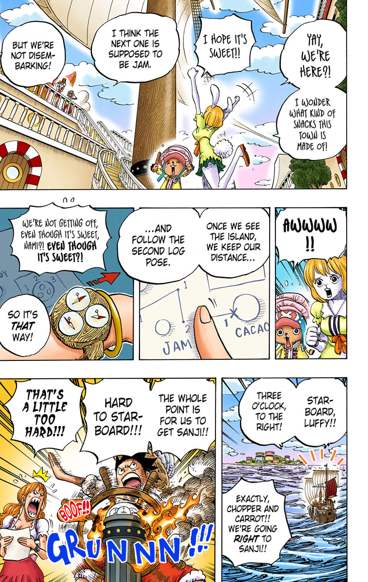 Read One Piece (Colored) chapter 829 image 2 on Lezhin