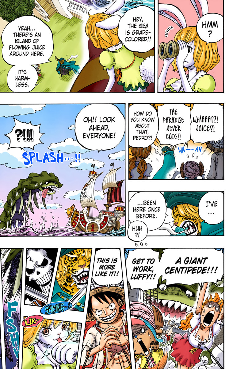 Read One Piece (Colored) chapter 829 image 4 on Lezhin