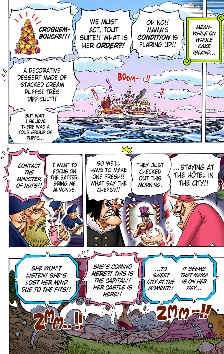 Read One Piece (Colored) chapter 829 image 5 on Lezhin