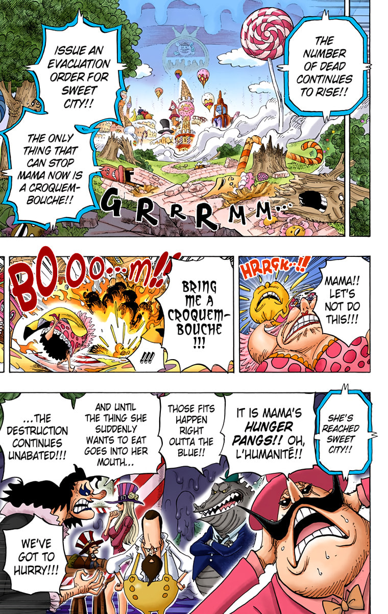 Read One Piece (Colored) chapter 829 image 6 on Lezhin