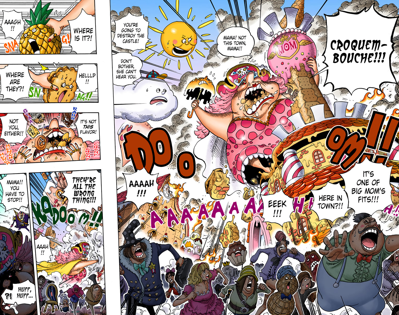 Read One Piece (Colored) chapter 829 image 7 on Lezhin