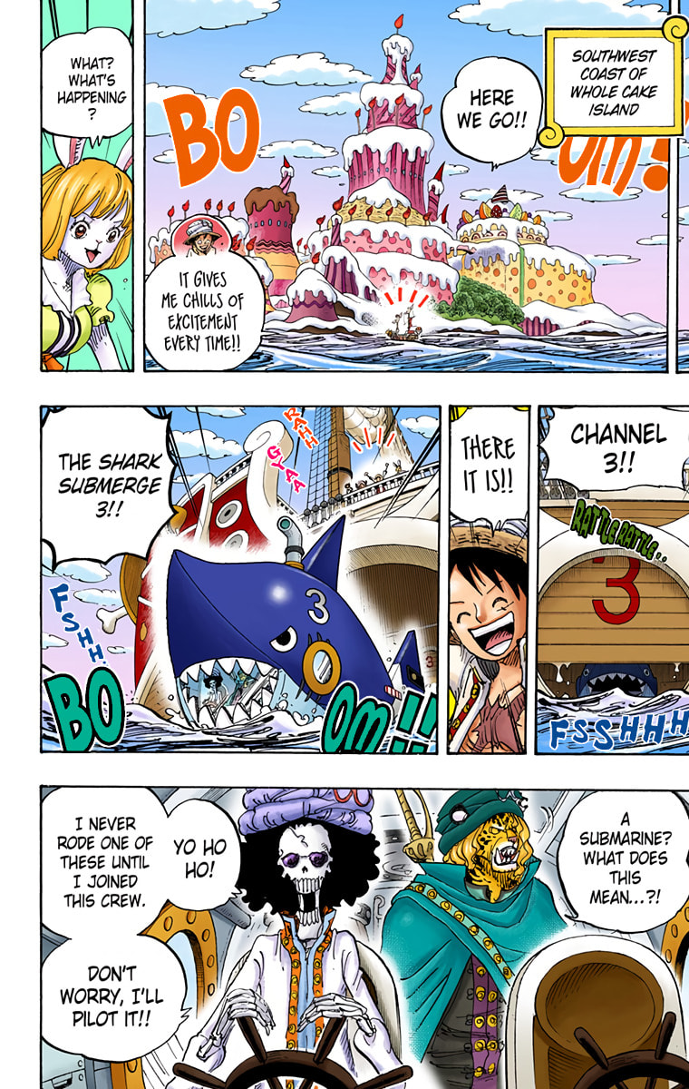 Read One Piece (Colored) chapter 831 image 1 on Lezhin