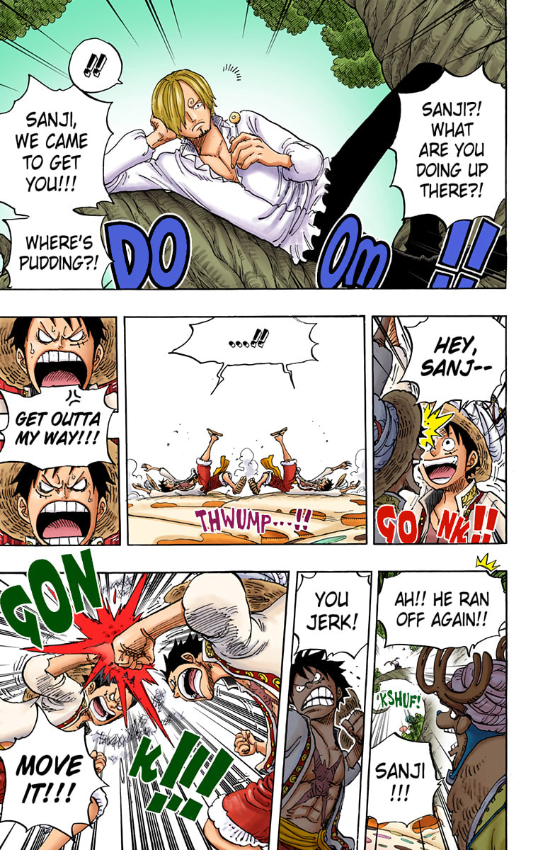 Read One Piece (Colored) chapter 831 image 12 on Lezhin