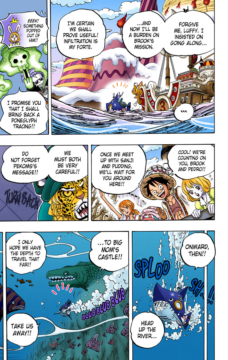 Read One Piece (Colored) chapter 831 image 2 on Lezhin
