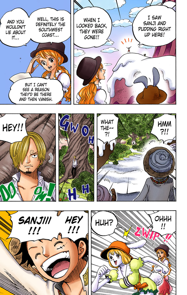 Read One Piece (Colored) chapter 831 image 4 on Lezhin