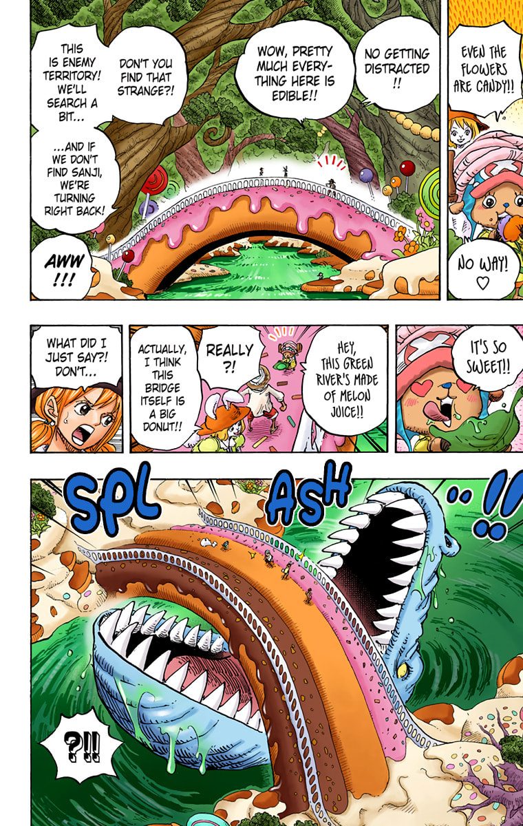 Read One Piece (Colored) chapter 831 image 7 on Lezhin