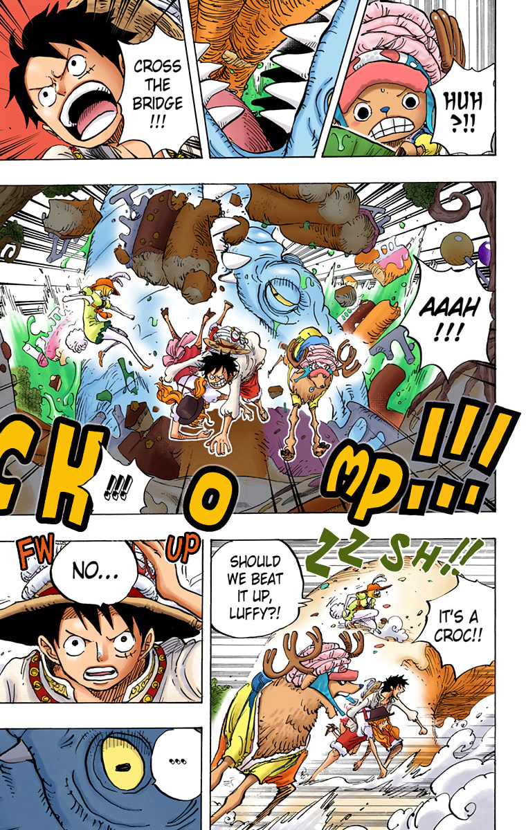 Read One Piece (Colored) chapter 831 image 8 on Lezhin