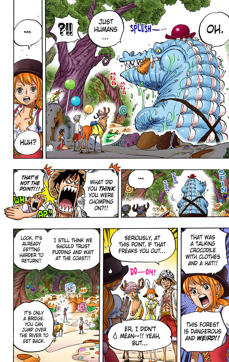 Read One Piece (Colored) chapter 831 image 9 on Lezhin