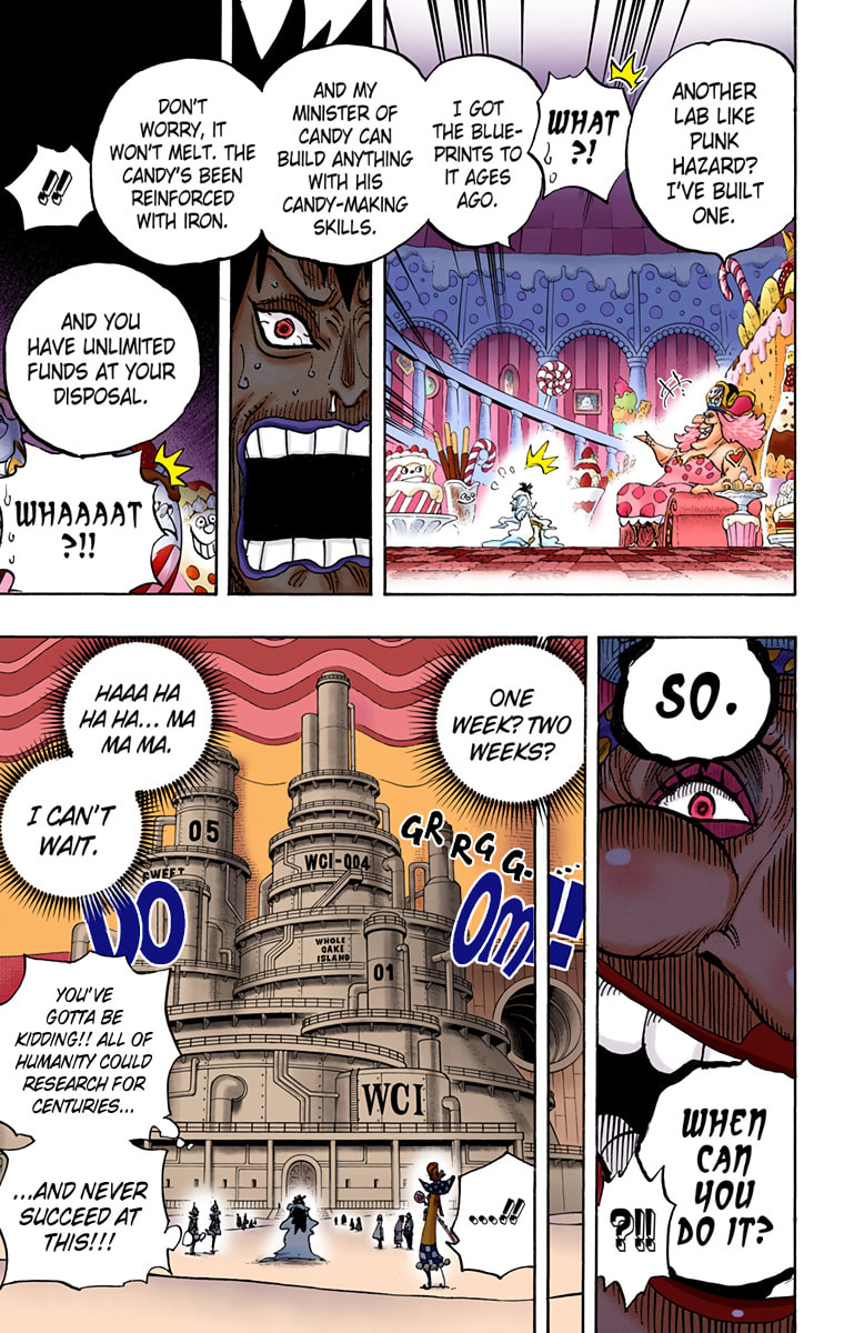 Read One Piece (Colored) chapter 834 image 14 on Lezhin