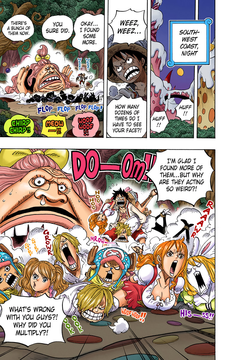 Read One Piece (Colored) chapter 834 image 16 on Lezhin