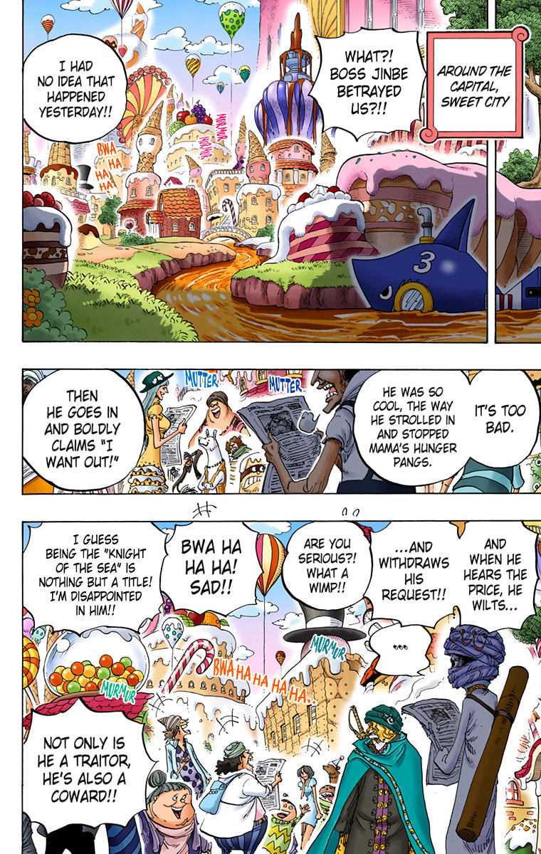 Read One Piece (Colored) chapter 834 image 3 on Lezhin