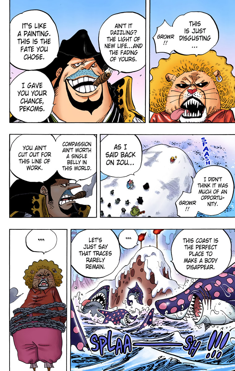 Read One Piece (Colored) chapter 834 image 9 on Lezhin