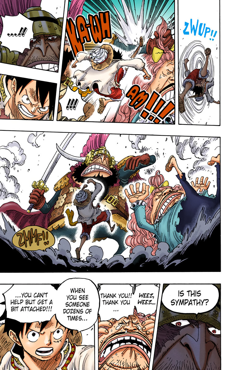 Read One Piece (Colored) chapter 836 image 10 on Lezhin