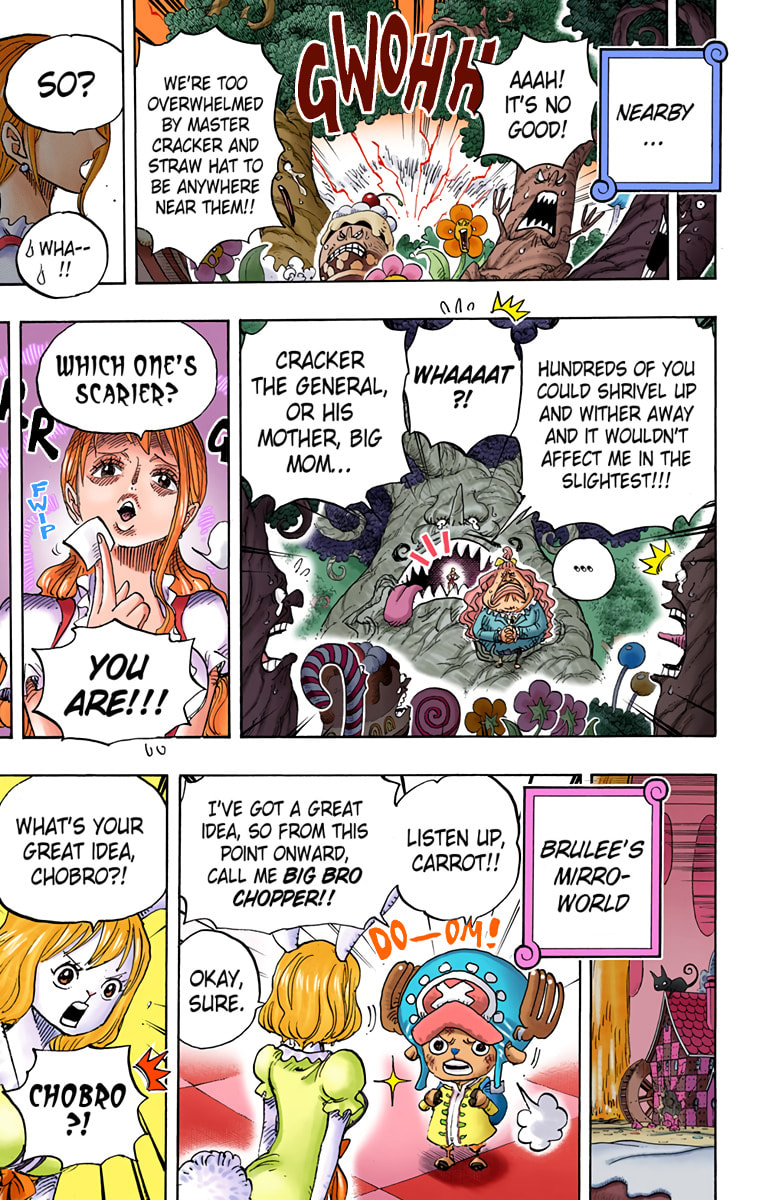 Read One Piece (Colored) chapter 838 image 10 on Lezhin