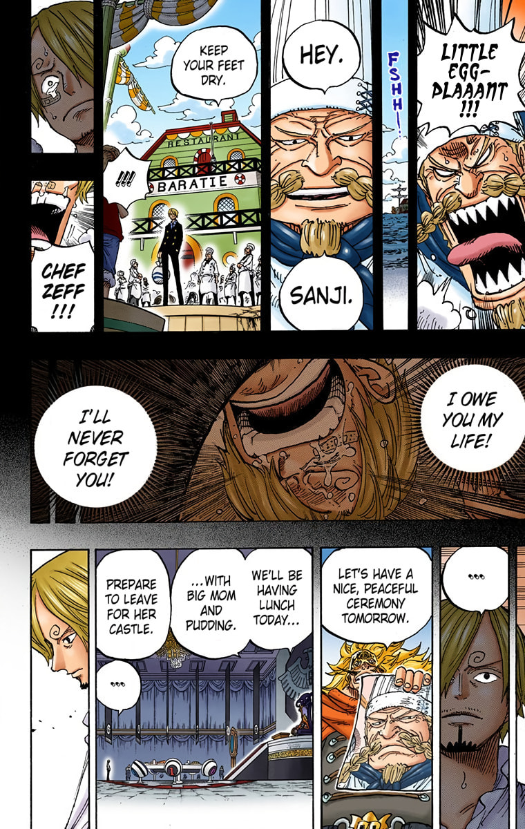 Read One Piece (Colored) chapter 839 image 12 on Lezhin