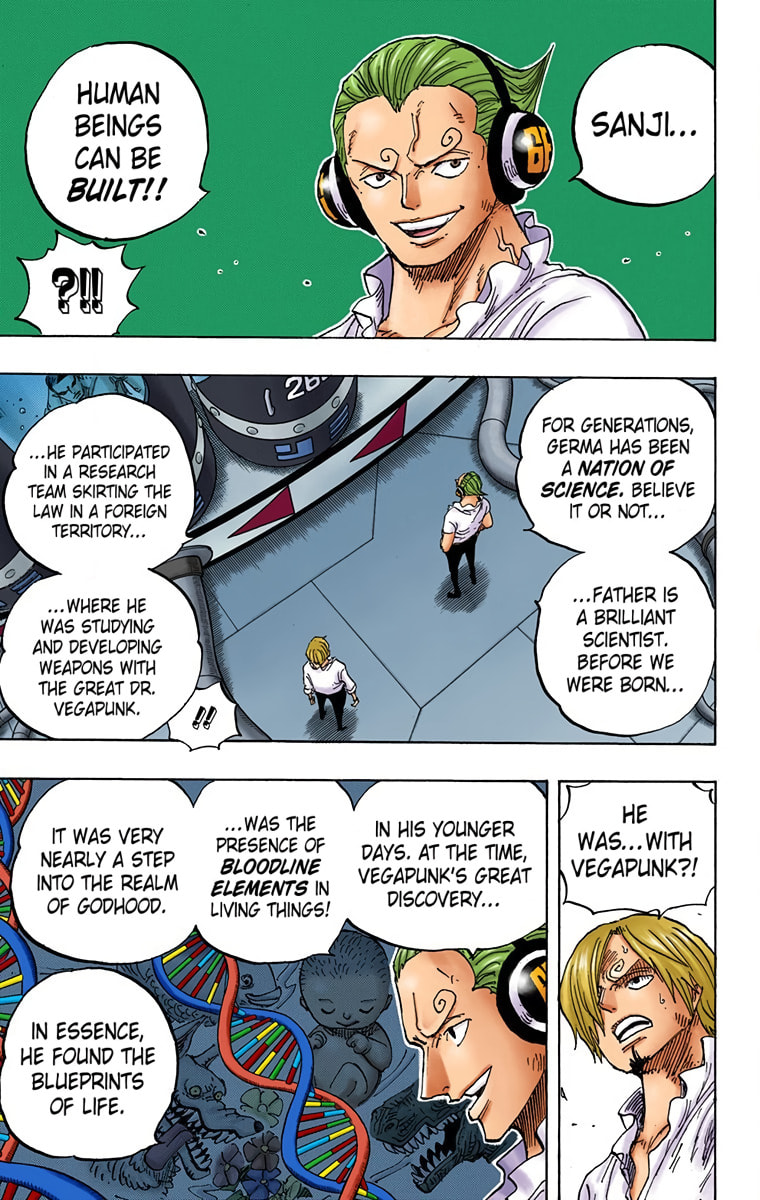 Read One Piece (Colored) chapter 840 image 2 on Lezhin